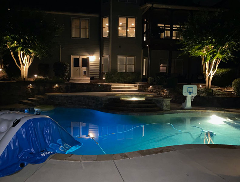 Outdoor Pool Lighting