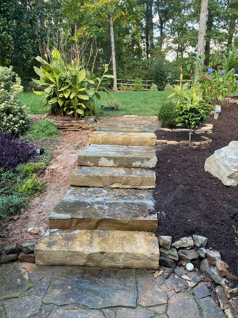 landscaping stairs